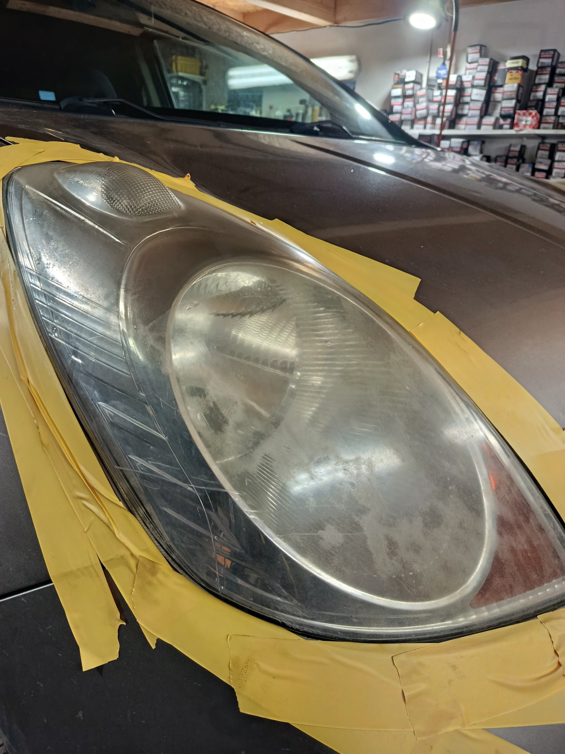 Interiér před čištěním